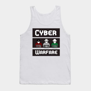 Cyber Warfare: Ethical Hacker1 Online Cyber Expert Tank Top